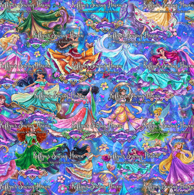 *BACK ORDER* SE Princesses M3 Blue & Dk Blue