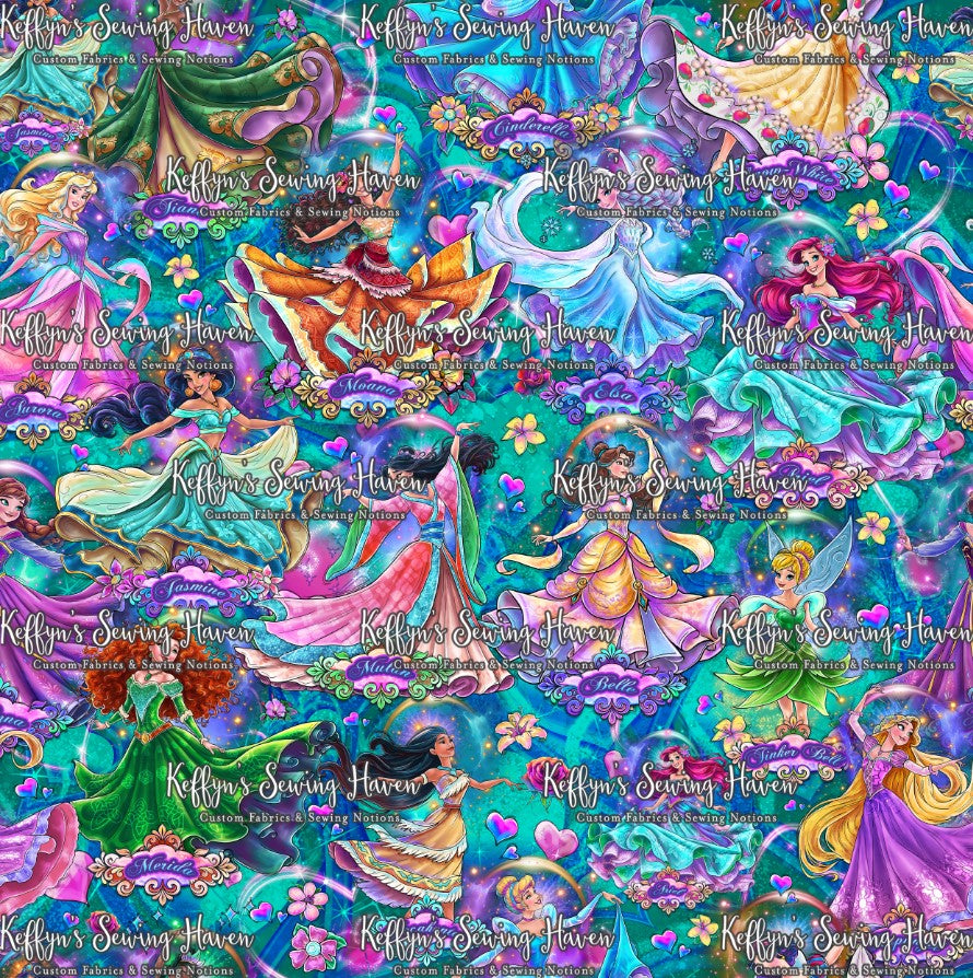 *BACK ORDER* SE Princesses M3 Cyan & Pink