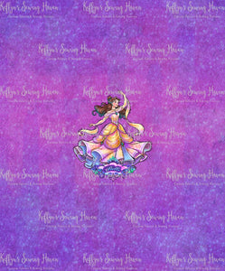 *BACK ORDER* SE Princesses Belle Panels BG 1 & 2
