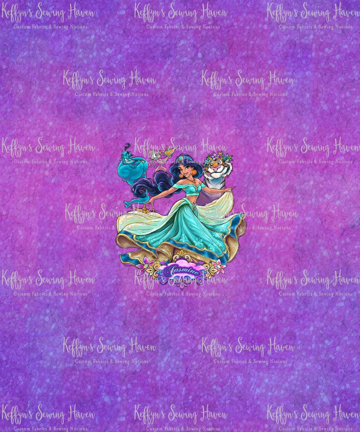 *BACK ORDER* SE Princesses Jasmine Panels BG 1 & 2