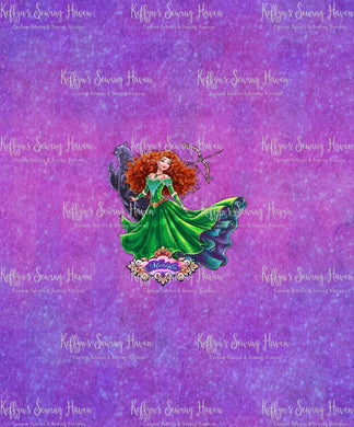 *BACK ORDER* SE Princesses Merida Panels BG 1 & 2