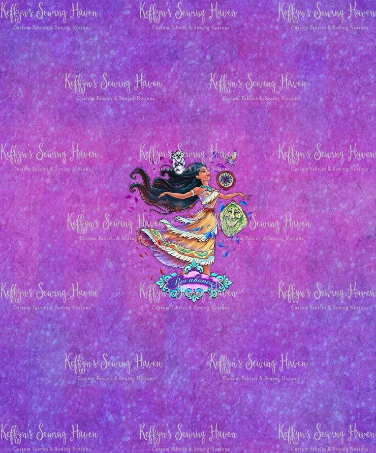 *BACK ORDER* SE Princesses Pocohontas Panels BG 1 & 2