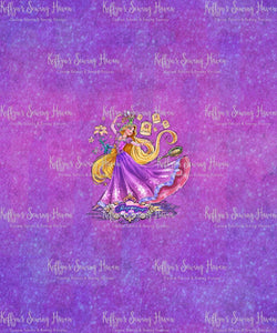 *BACK ORDER* SE Princesses Rupunzel Panels BG 1 & 2
