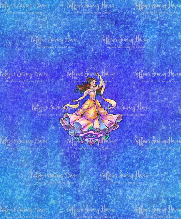 *BACK ORDER* SE Princesses Belle Panels BG 3 & 4