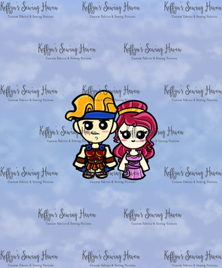 *BACK ORDER* Son of Zeus 'Couple' Panels