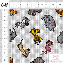Load image into Gallery viewer, *BACK ORDER* Safari Animals CLEAR VINYL
