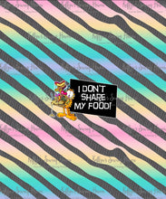 Load image into Gallery viewer, *BACK ORDER* Garfield Salty &#39;Don&#39;t Share&#39; CHILD Panels