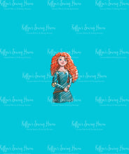 Load image into Gallery viewer, *BACK ORDER* Sketch Princesses Scottish Panels