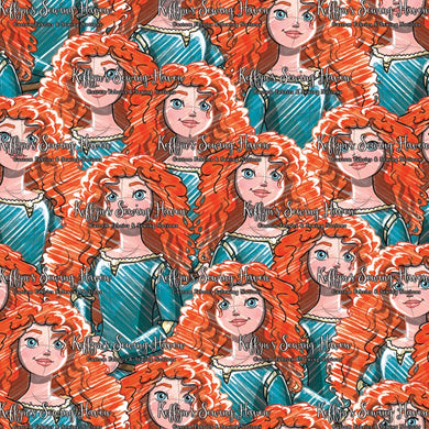 *BACK ORDER* Sketch Princesses Scottish Main