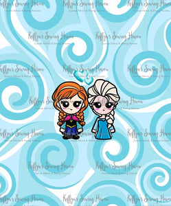 *BACK ORDER* Ice Queen Sisters Panel