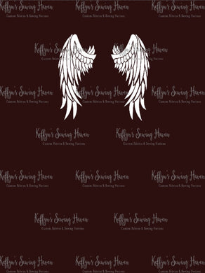 Luci Wings ADULT Panel Cotton Lycra 180gsm