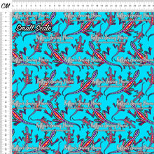 Load image into Gallery viewer, *BACK ORDER* Tribal Lizards Blue