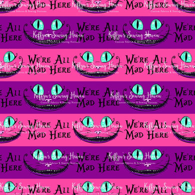 *BACK ORDER* Mad Cat Stripes Pink