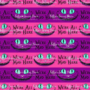 *BACK ORDER* Mad Cat Stripes Pink