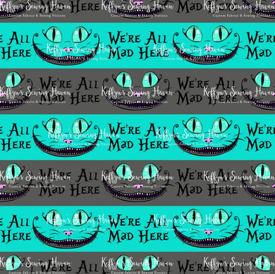 *BACK ORDER* Mad Cat Stripes Teal