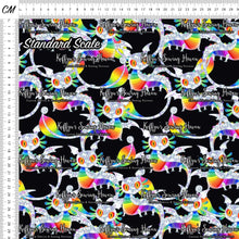 Load image into Gallery viewer, *BACK ORDER* Funky Rainbow Dragons Black