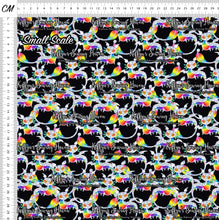 Load image into Gallery viewer, *BACK ORDER* Funky Rainbow Dragons Black