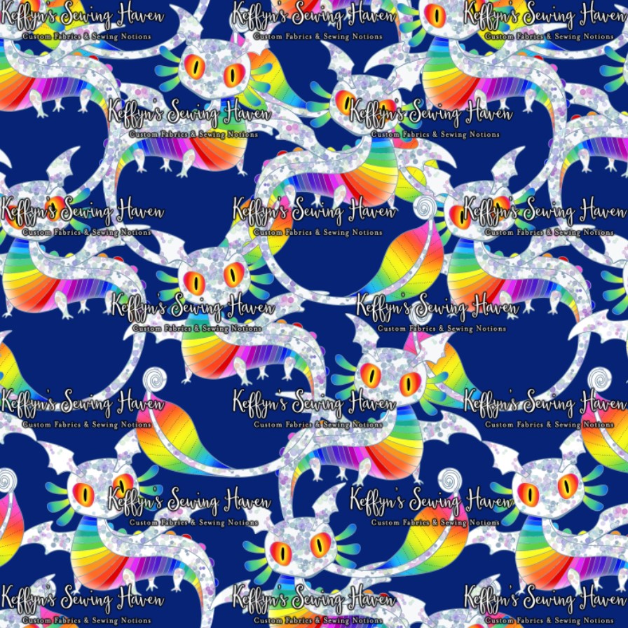 *BACK ORDER* Rainbow Dragons Navy