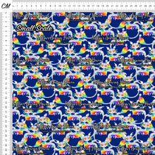 Load image into Gallery viewer, *BACK ORDER* Funky Rainbow Dragons Navy