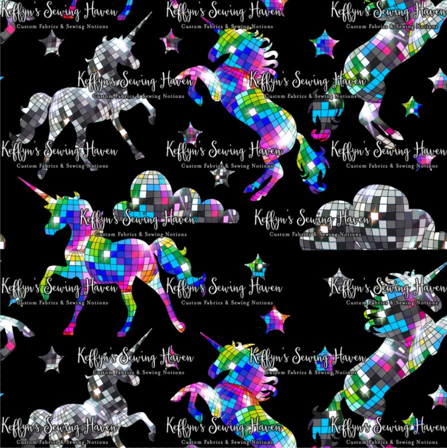 *BACK ORDER* Disco Unicorns Black