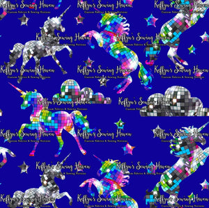 *BACK ORDER* Disco Unicorns Navy