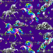 Load image into Gallery viewer, *BACK ORDER* Disco Unicorns Purple