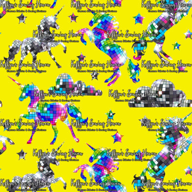 *BACK ORDER* Disco Unicorns Yellow