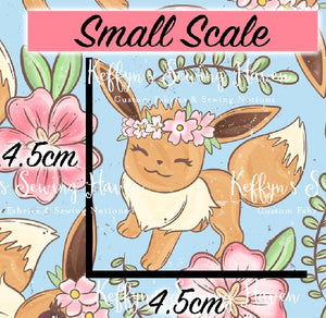 *BACK ORDER* Little Critters Cherry Blossom Fox Blue