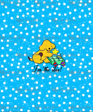 Load image into Gallery viewer, *BACK ORDER* Xmas Playful Pup &#39;Star&#39; ADULT Panels