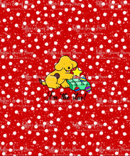 Load image into Gallery viewer, *BACK ORDER* Playful Pup Xmas &#39;Star&#39; BIG KID Panels