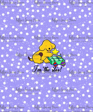 Load image into Gallery viewer, *BACK ORDER* Xmas Playful Pup &#39;Star&#39; ADULT Panels