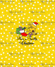 Load image into Gallery viewer, *BACK ORDER* Xmas Playful Pup &#39;Spotty Xmas&#39; CHILD Panels