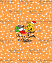 Load image into Gallery viewer, *BACK ORDER* Xmas Playful Pup &#39;Spotty Xmas&#39; CHILD Panels