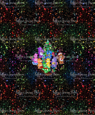 *BACK ORDER* Cute Bears Xmas 'Group' ADULT Panels