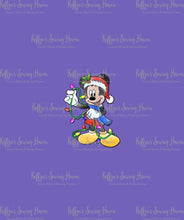 Load image into Gallery viewer, *BACK ORDER* Cartoon Xmas Mouse CHILD Panels