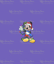 Load image into Gallery viewer, *BACK ORDER* Cartoon Xmas Mouse BIG KID Panels
