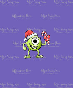 *BACK ORDER* Cartoon Xmas Alien BIG KID Panels