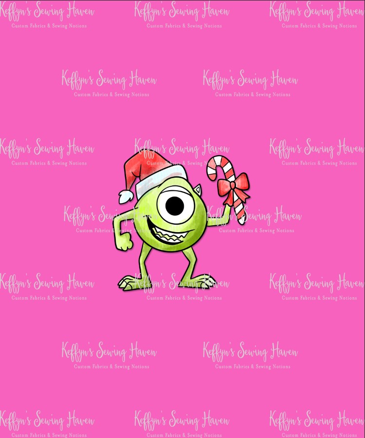 *BACK ORDER* Cartoon Xmas Alien BIG KID Panels