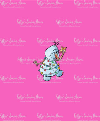 *BACK ORDER* Cartoon Xmas Snowman BIG KID Panels