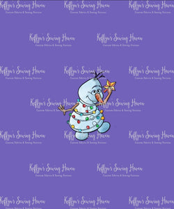 *BACK ORDER* Cartoon Xmas Snowman ADULT Panels