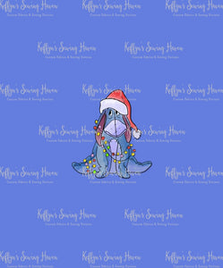 *BACK ORDER* Cartoon Xmas Donkey BIG KID Panels