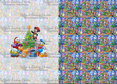*BACK ORDER* Happy Place Xmas Santa Sack Panels