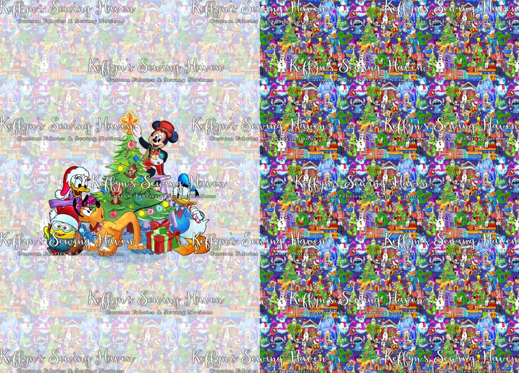 *BACK ORDER* Happy Place Xmas Santa Sack Panels