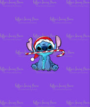 Load image into Gallery viewer, *BACK ORDER* Happy Place Xmas Alien CHILD Panels