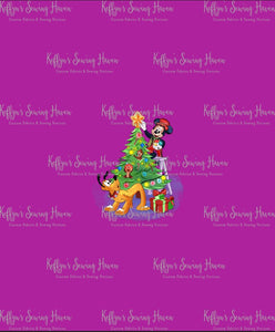 *BACK ORDER* Happy Place Xmas Tree ADULT Panels