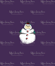Load image into Gallery viewer, *BACK ORDER* Little Critters Xmas Sleepy Dude BIG KID Panels