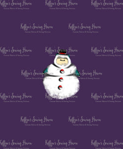 *BACK ORDER* Little Critters Xmas Sleepy Dude BIG KID Panels