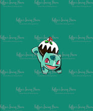 Load image into Gallery viewer, *BACK ORDER* Little Critters Xmas Green Dude BIG KID Panels