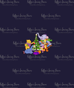 *BACK ORDER* Cartoon Friends Xmas 'Pooh' Panels