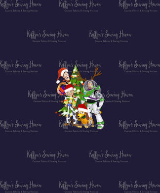 *BACK ORDER* Cartoon Friends Xmas 'Toys' Panels